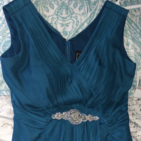 Alex Evenings Blue dress - Picture 4 of 8